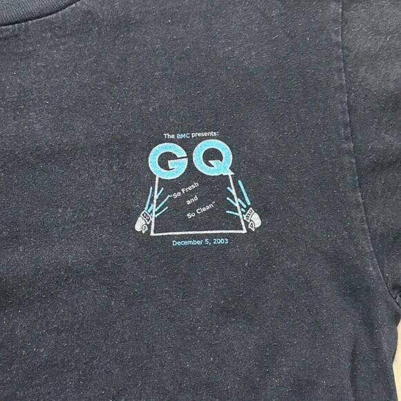 Vintage 2003 GQ Magazine So Fresh And So Clean Promo T-Shirt Size Small - Picture 5 of 6